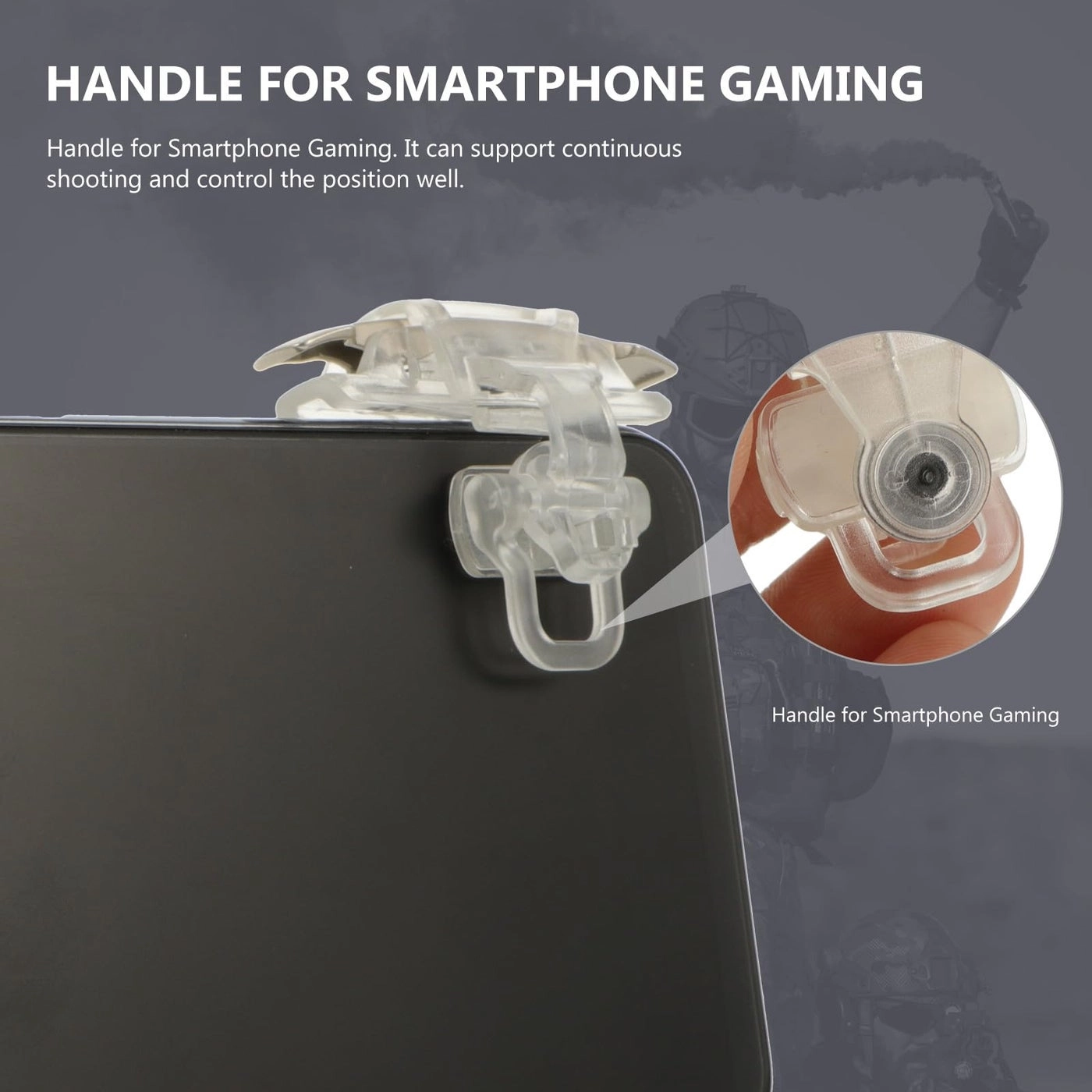 Mobile Game Controller Trigger Handle - Wireless