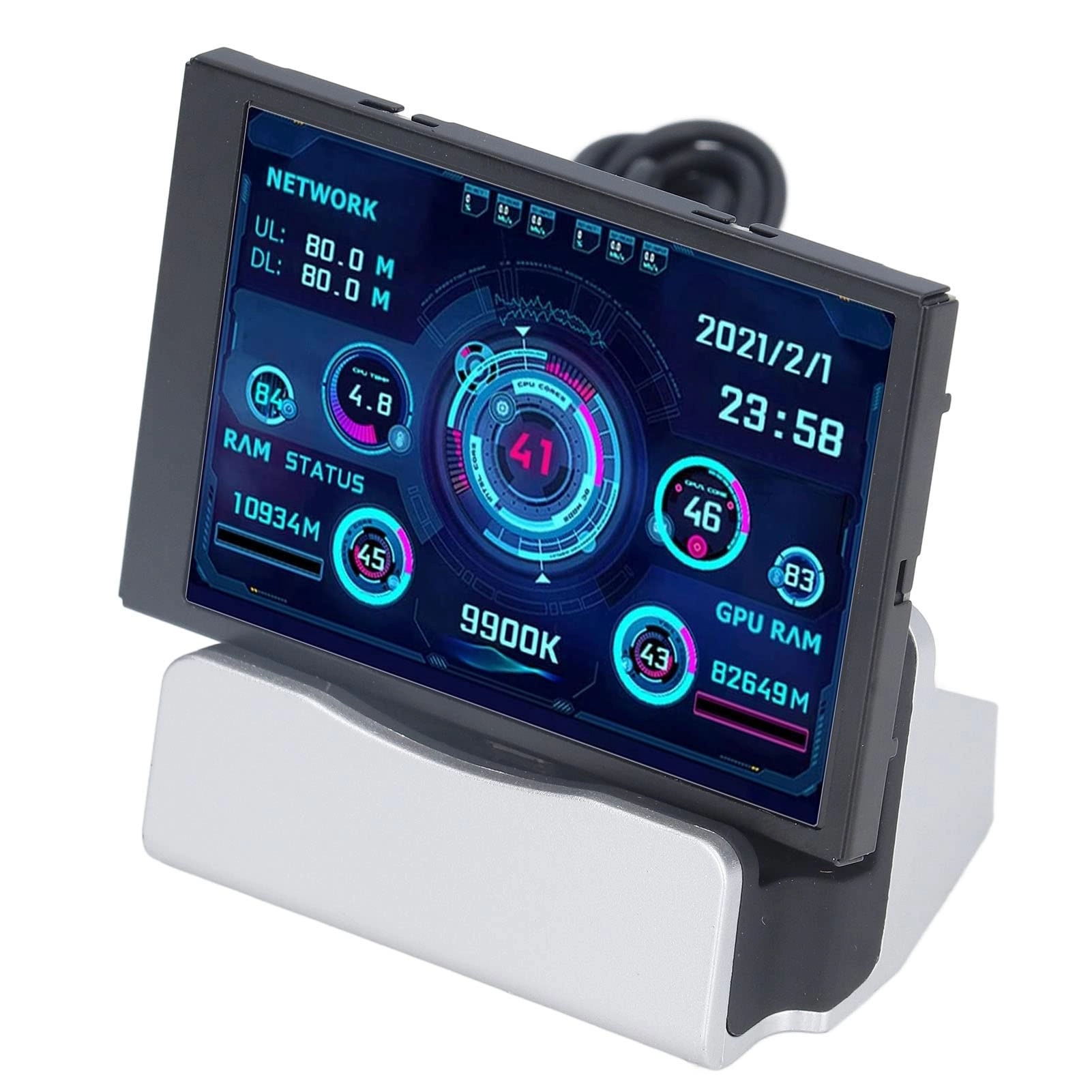 Rengu Power-saving Sub-screen IPS Monitor - 320*480 3.5-inch