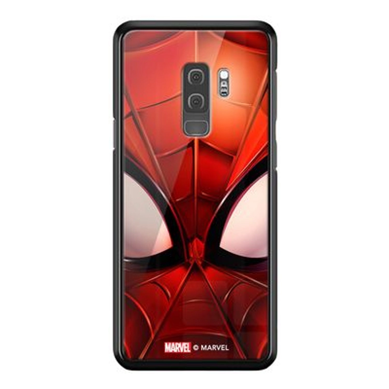 Wackylicious Spider-Man Mask Back Case for Galaxy S9 Plus