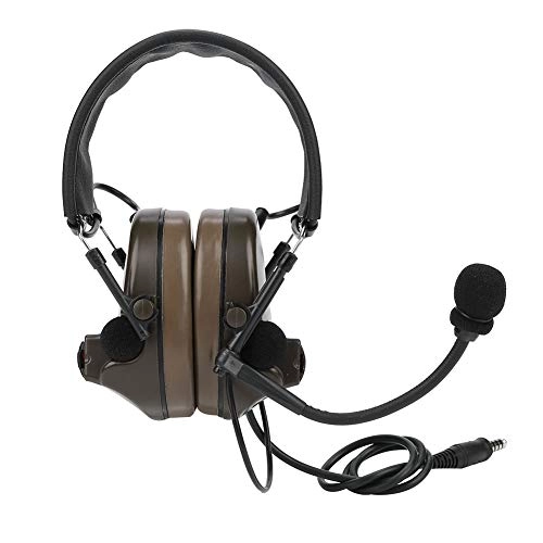 C2 Tactical Headphones - Adjustable Foldable Wired Microphone