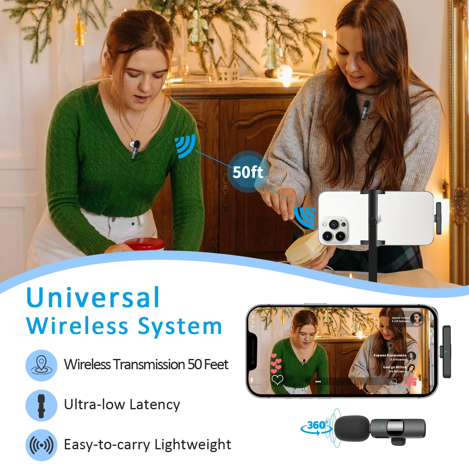 WM355 Wireless Microphone