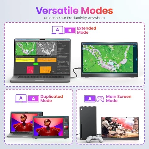 Portable Monitor - FHD 15.6 Inch