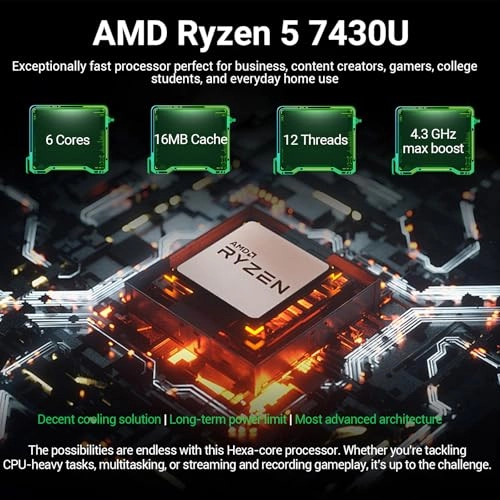 Essiential - 17.3'' 2TB 64GB Ryzen 5 7430U