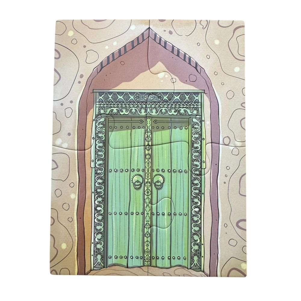 Doors Of The Arab World Puzzle - 2-5 years 5 pieces