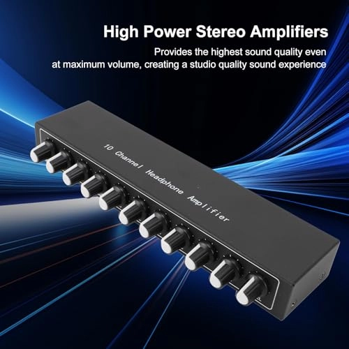 10 Channel Headphone Amplifier