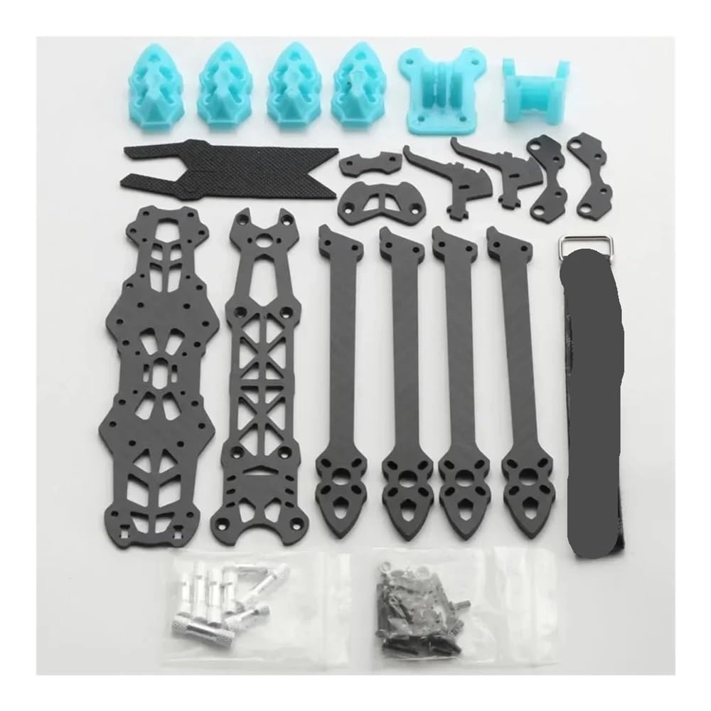 Rack Kit for M5 O4 Pro - 5 Inch X Frame Black