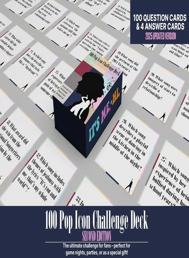Enchanted Pop Star - Card Game 100 Question & Answer Cards