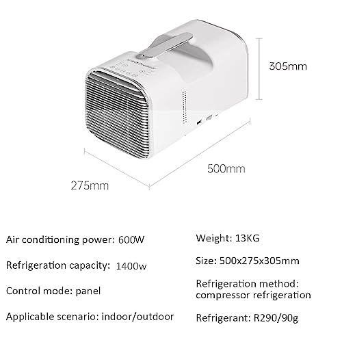 Portable Mini Air Conditioner - 1400W