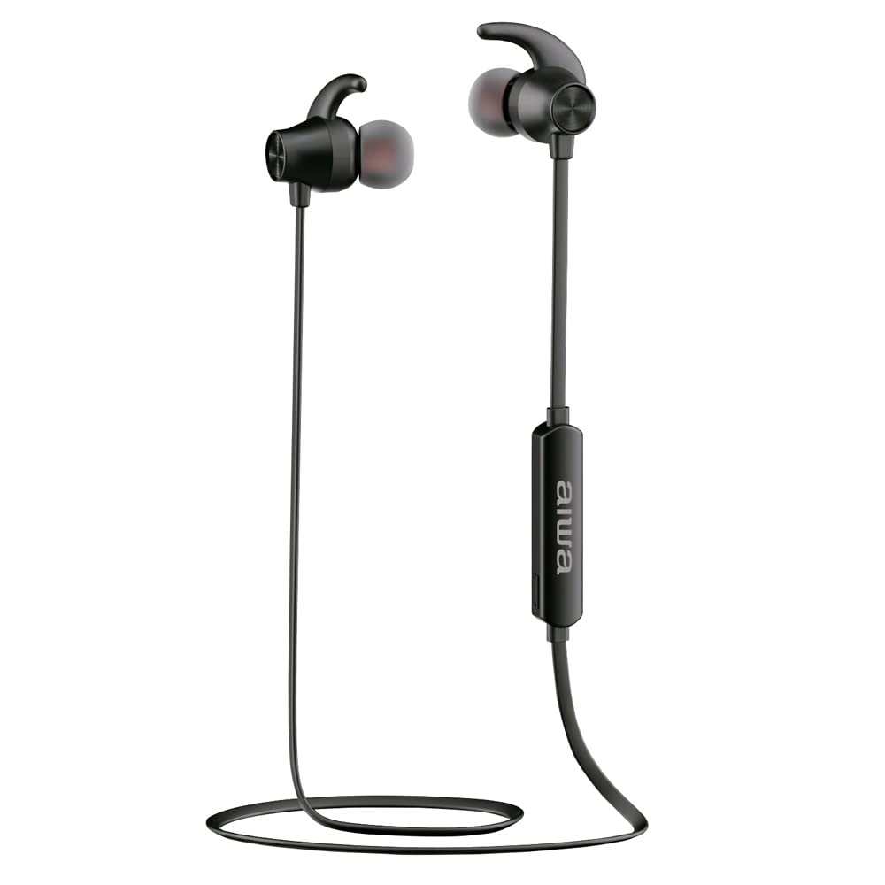 Aiwa estbt-400bk Wireless Headphone