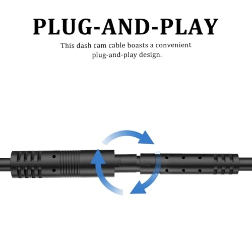 Backup Camera Extension Cable - 10Ft 4 Pin 3mm