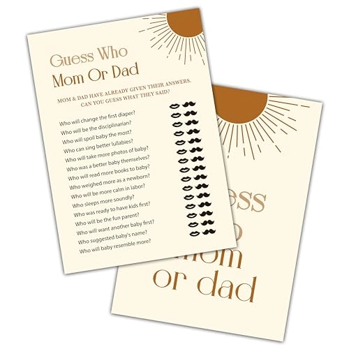 Guess Who Mom or Dad - 25 piece(s) Adult