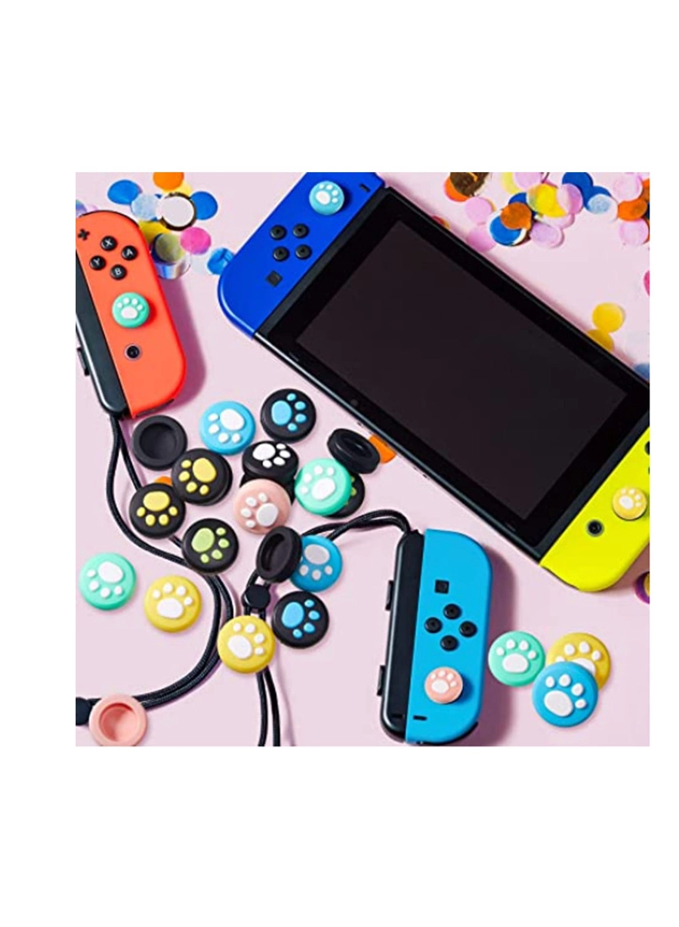 Silicone Thumb Grip Caps - Switch Switch Lite and Joy-Con Controller