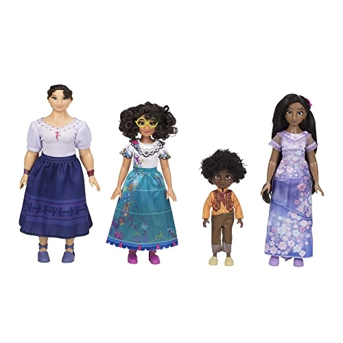 Mirabel Doll + Isabela Doll - lavender dress + Luisa Doll - super strength + Antonio Doll - orange outfit
