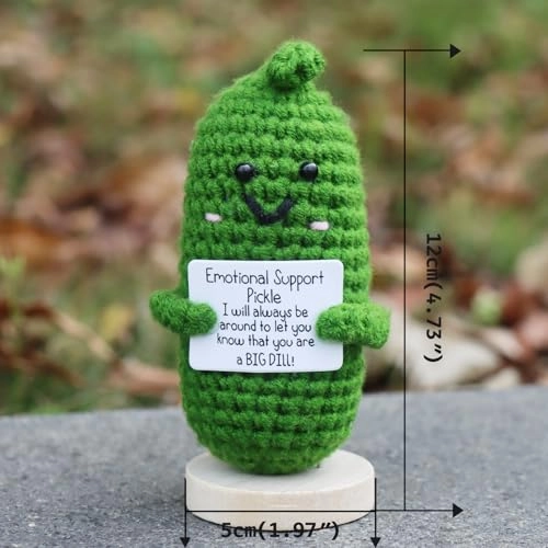 Emotional Support Pickle - Birthday, Christmas, Friendship Day, Some special days, Various decorative occasions