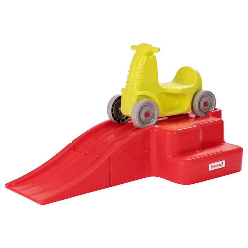 Simplay3 Downhill Thrill Kids Coaster - Red 2-5 years