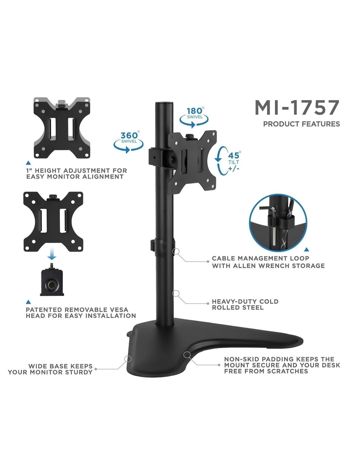 LDT12-T01 - 32 in VESA 75×75/100×100