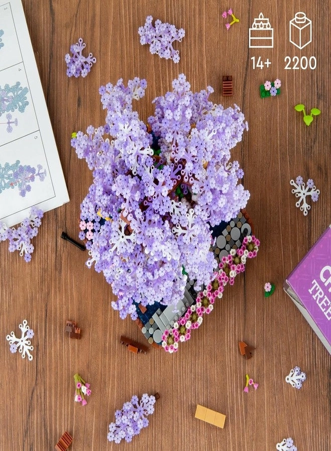 Cherry Blossom Bonsai Tree - Micro Building Set