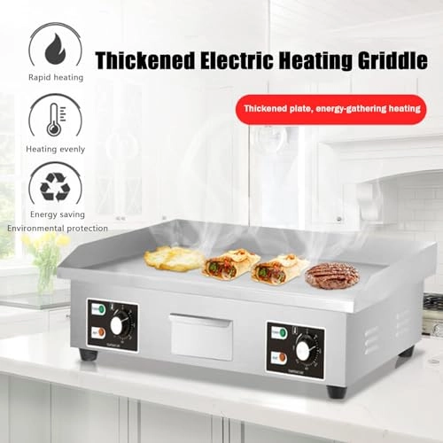 Commercial Electric Griddle - 73 x40cm