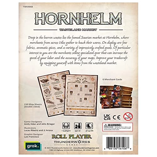 Cartographers: Map Pack 6 - Hornhelm
