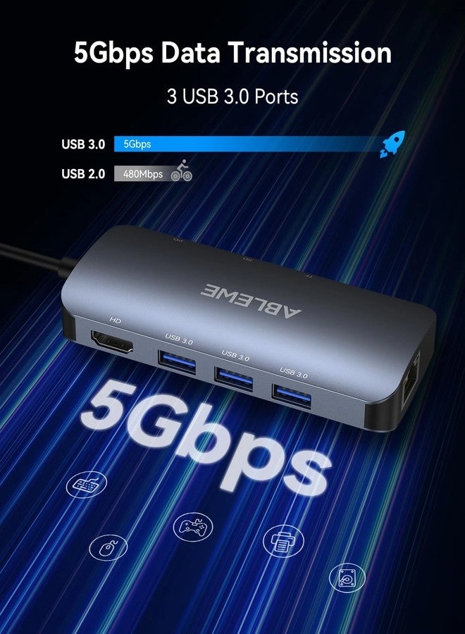 USB C Hub - USB 3.0 4K@60Hz