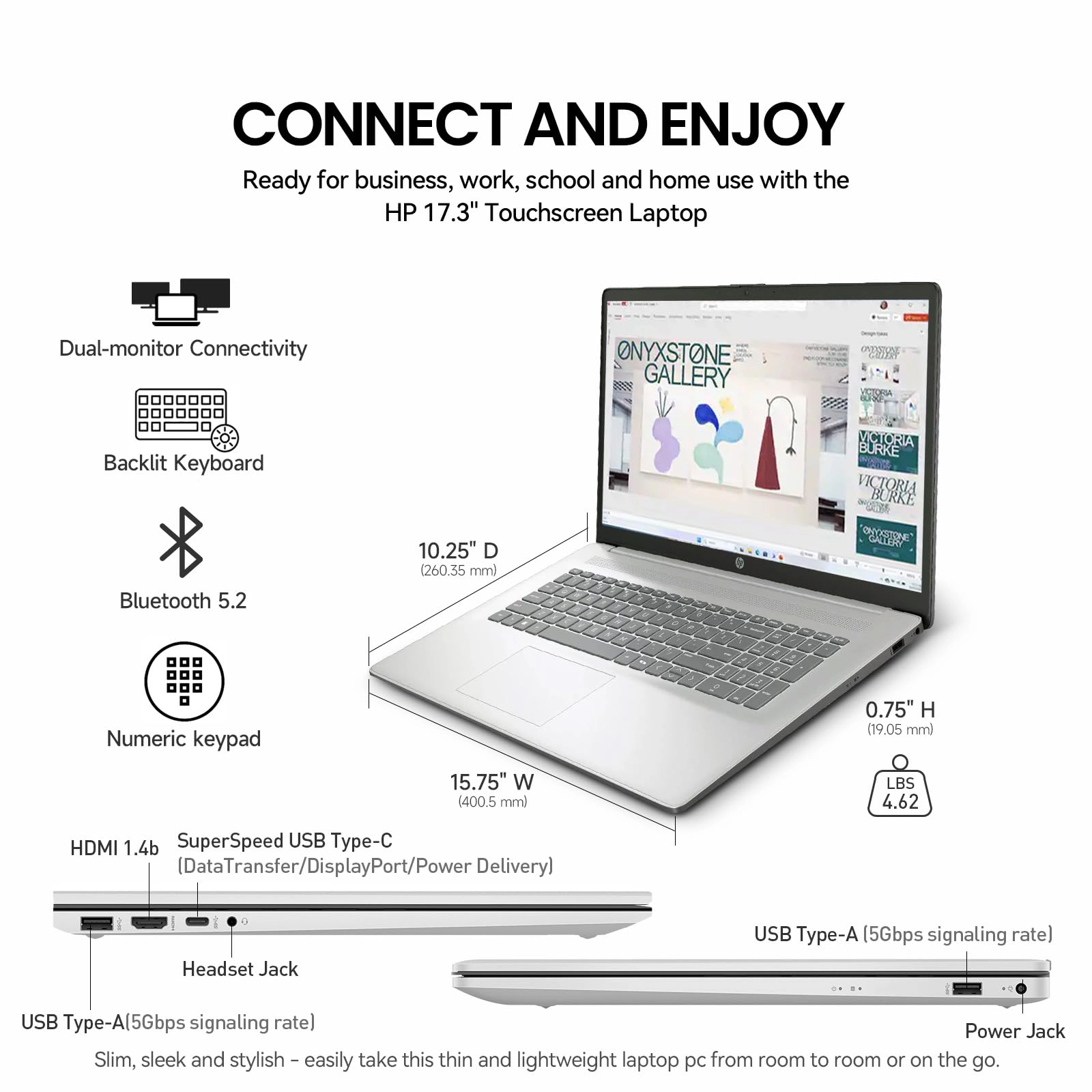 Laptop B0GGQQR17D - 17'' Intel Ultra 7 16GB DDR5 512GB SSD
