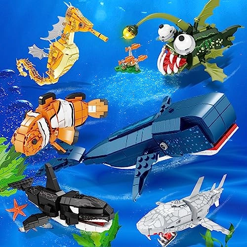 Whale Building Set - whale 250 pcs