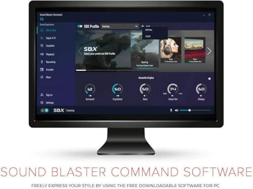 Sound BlasterX G6 - Hi-Res 130dB 32bit/384kHz Gaming DAC