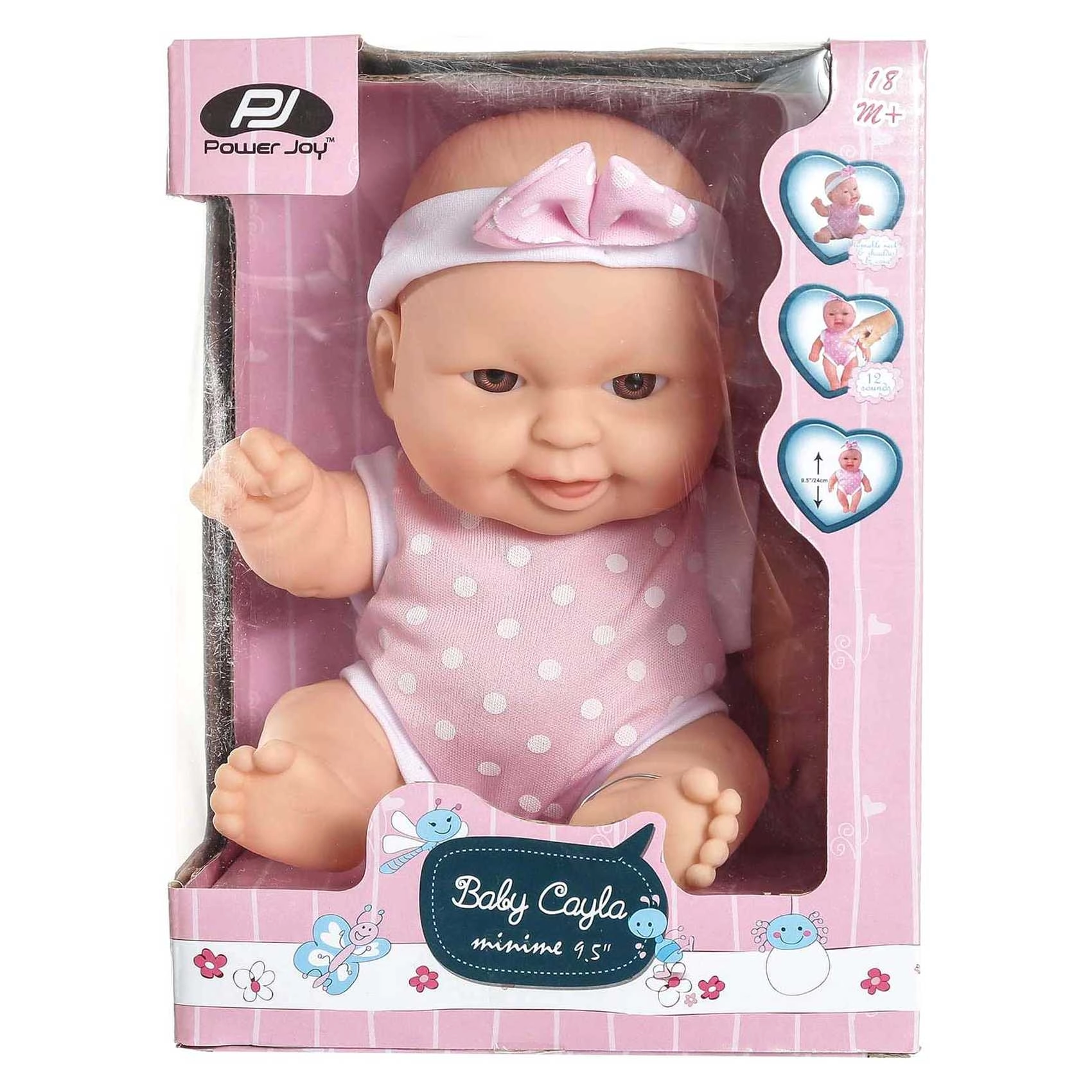 Power Joy Cayla Minime Doll - 24cm soft body movable limbs