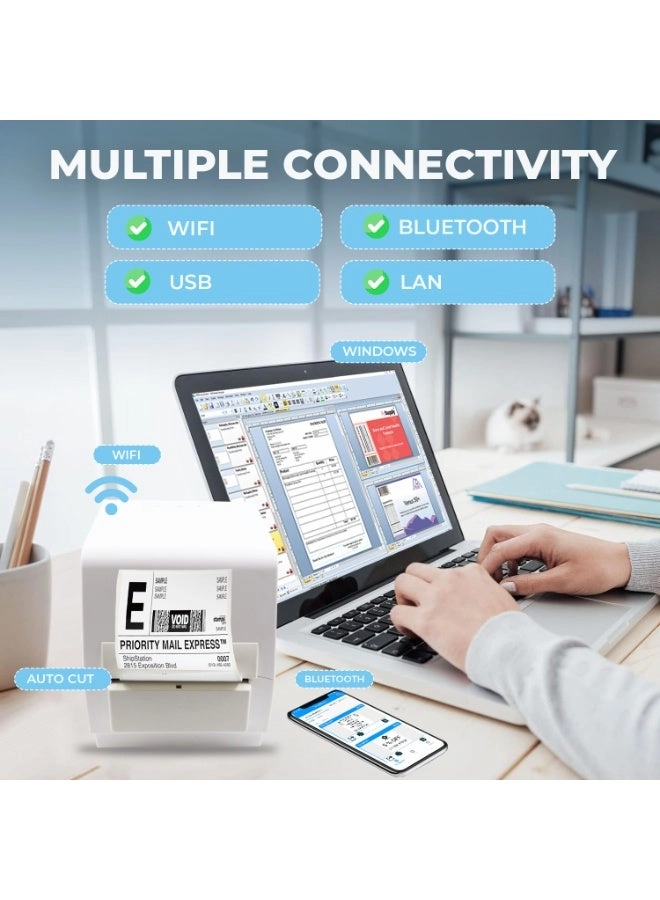 SRS421 - Thermal Transfer + Ribbon