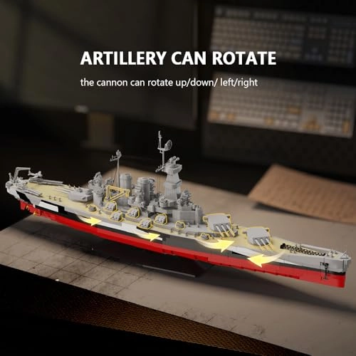 USS North Carolina - 2662 pcs