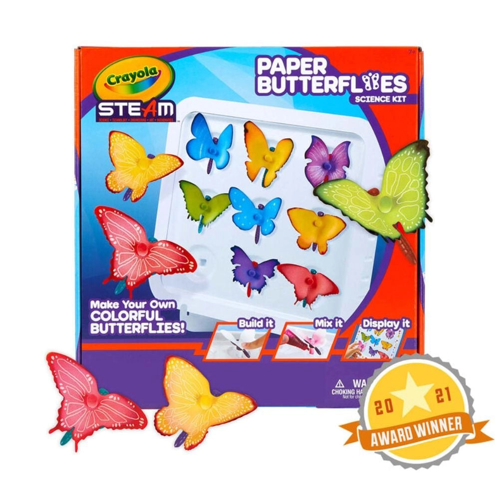 Crayola Paper Butterflies Science Kit - 12 pieces Science