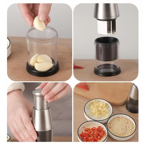 Manual Hand Chopper - Stainless Steel 192 g