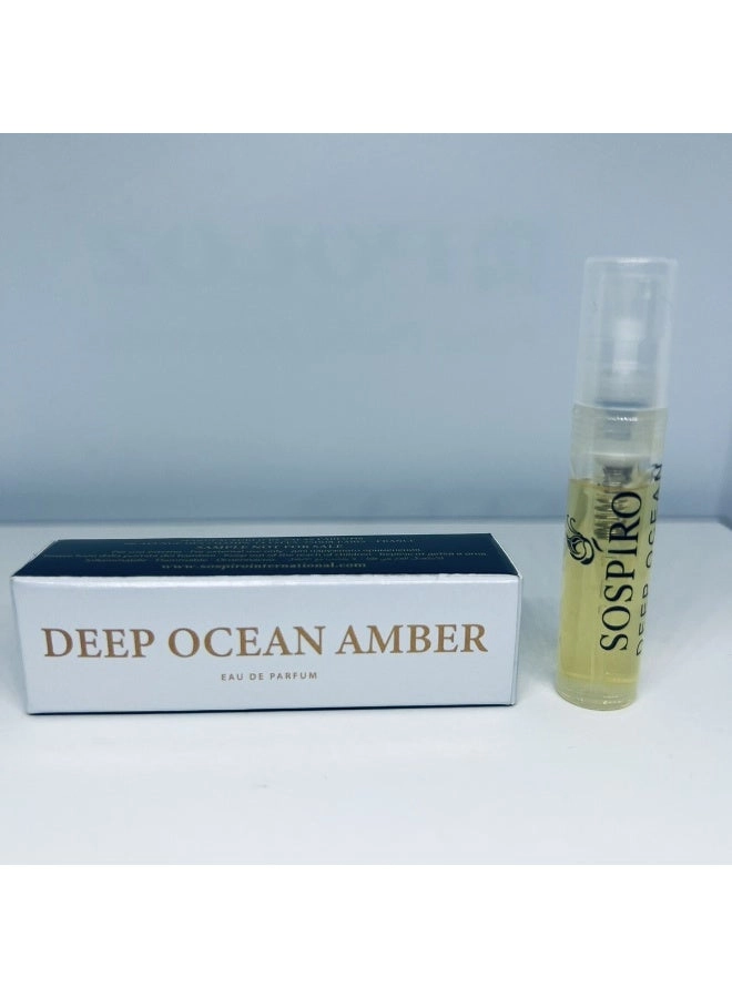Sospiro Deep Ocean Amber Eau de Parfum 2ml