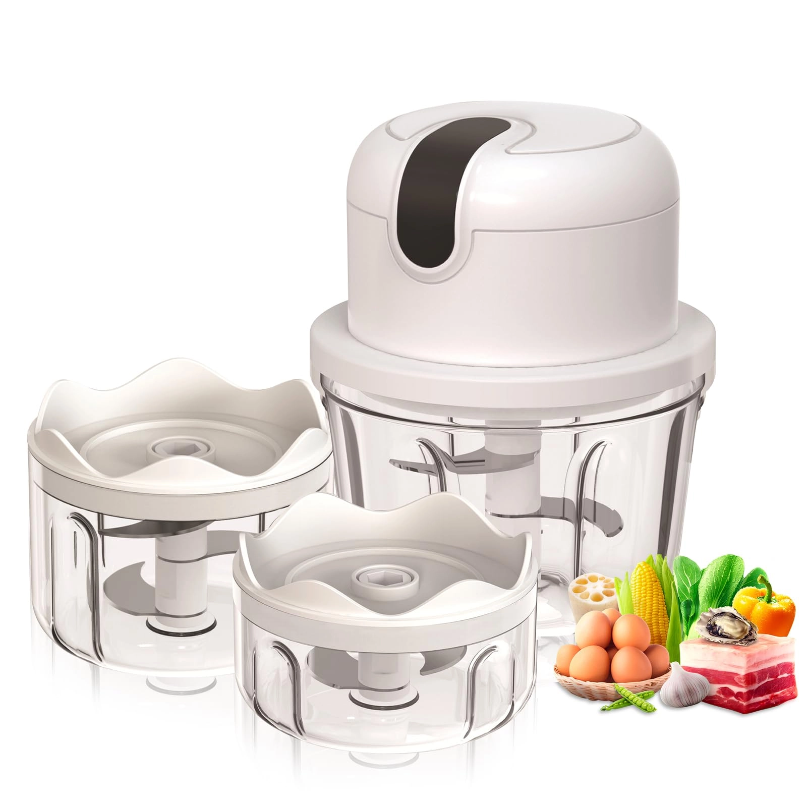 Vegena Electric Chopper - 350 ml 250 ml 100 ml USB