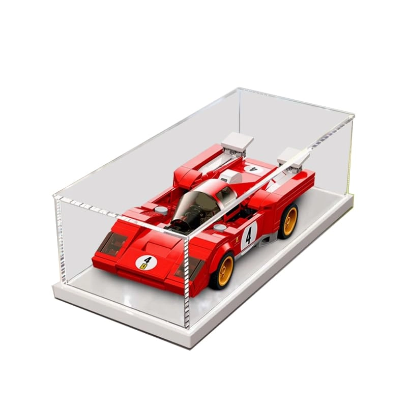 HCAEIOFJ Lego Speed Champions Clear Acrylic Display Case