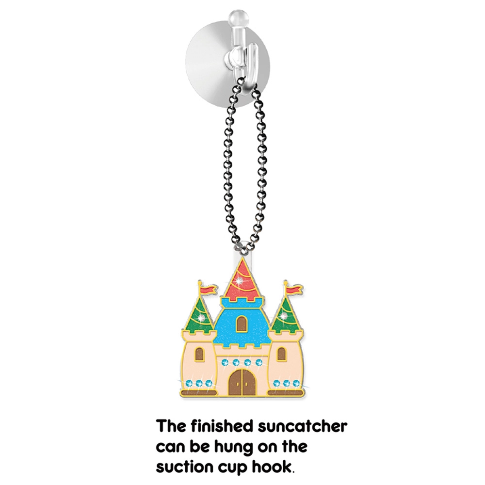 DIY Crystal Pendant Making & Coloring Set - XL Princess