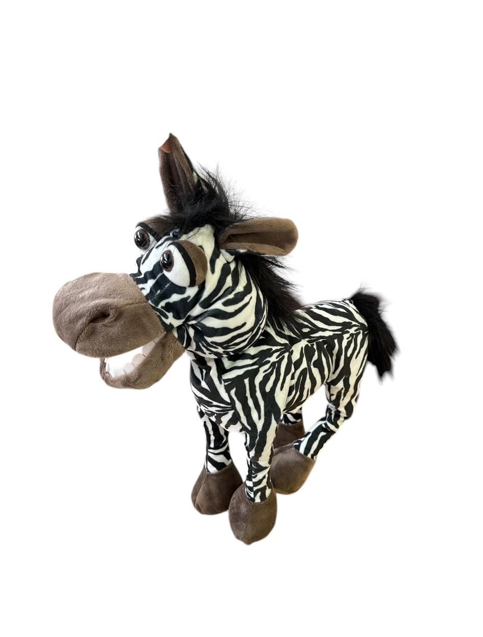 Zebra Horse Living Hand Puppet