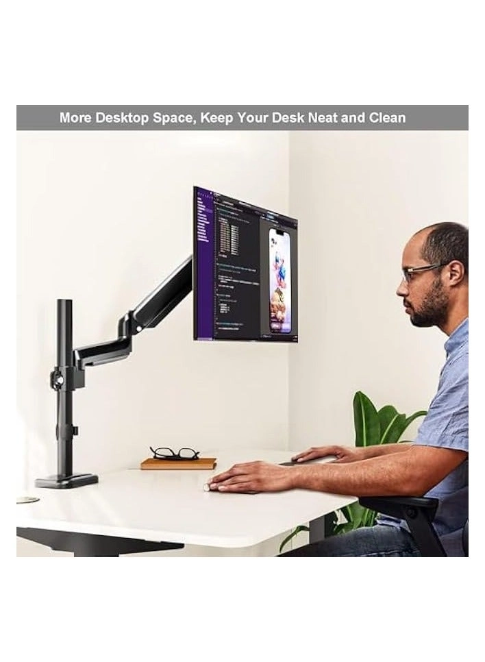 Single Monitor Desk Mount - 1 32 Inch