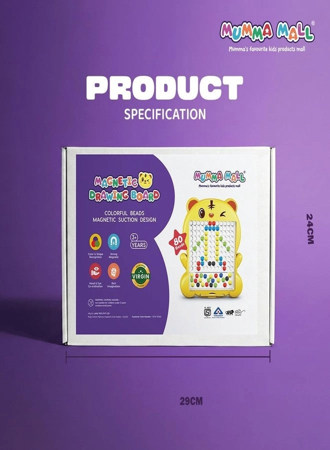 Magnetic Drawing Board - 3+ Years 80 pieces