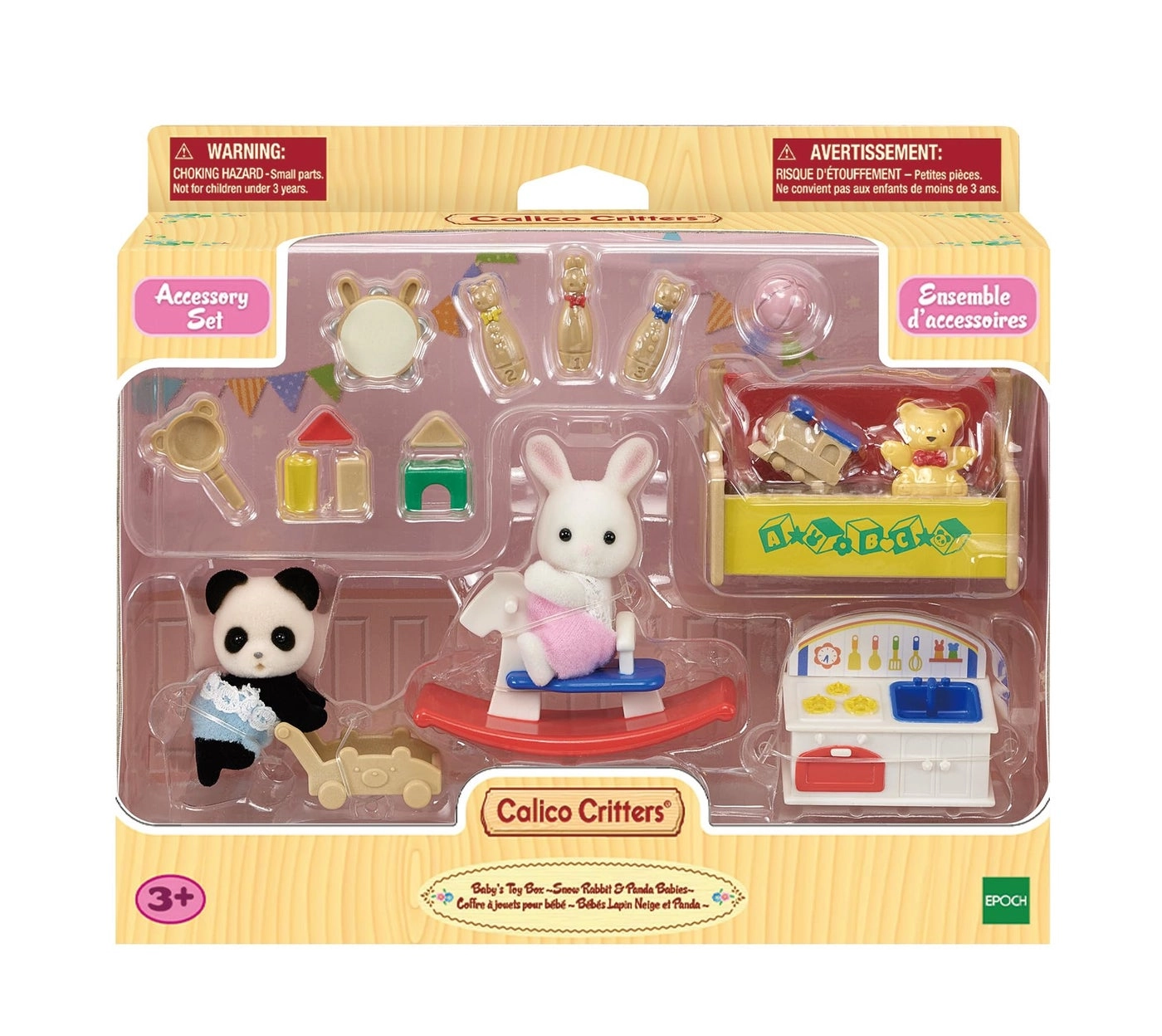 Baby's Toy Box + Snow Rabbit + Panda Babies