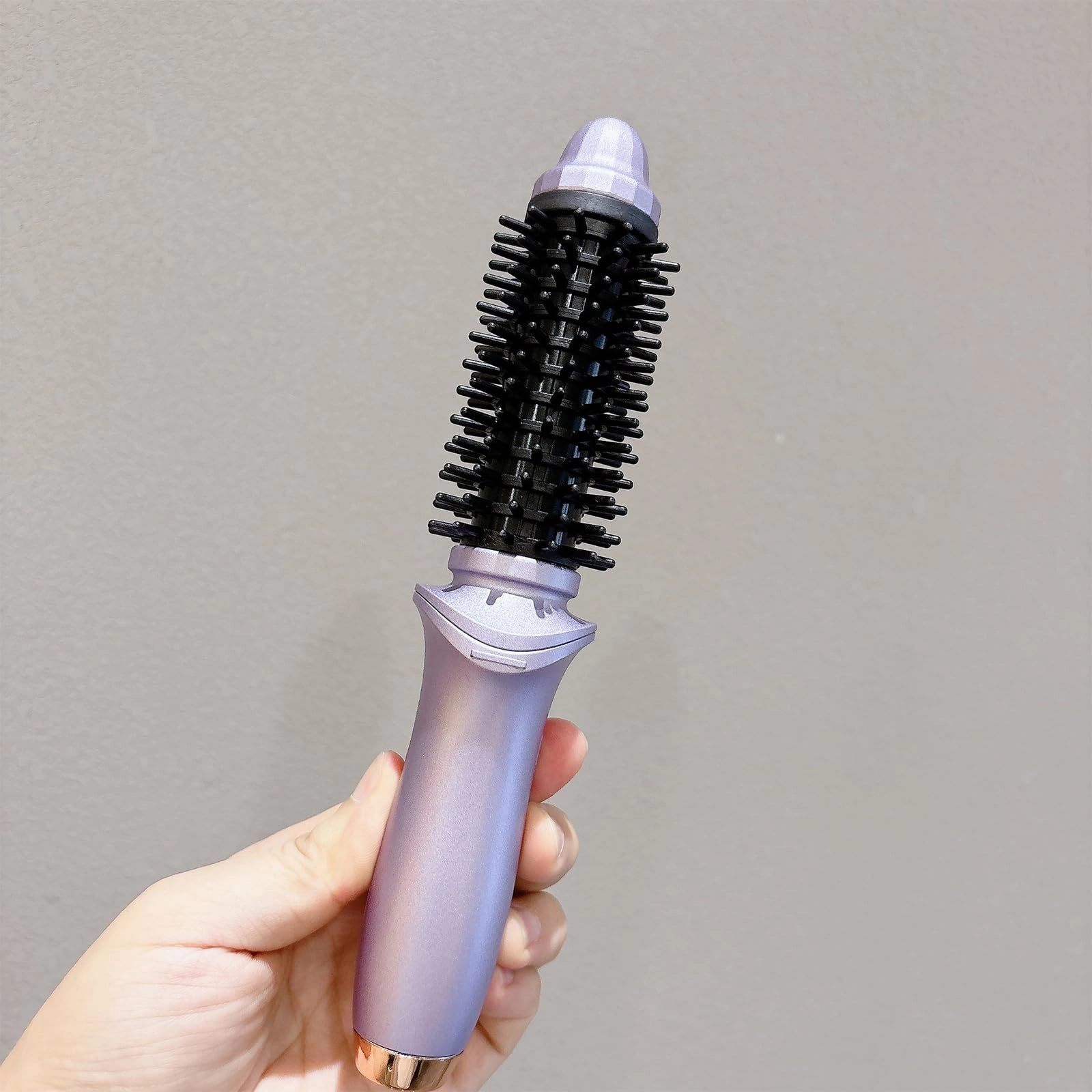 Mini Cordless Heated Round Brush