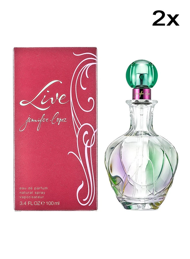 Jennifer Lopez Live Eau de Parfum 100ml Set