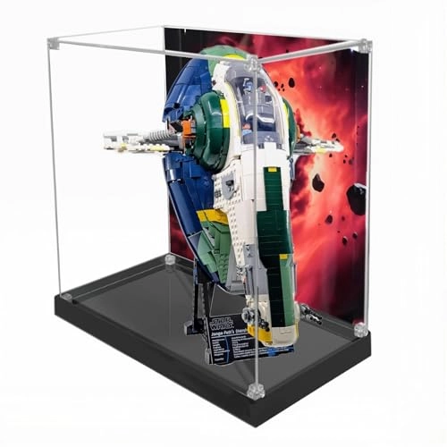 Acrylic Display Case for LEGO 75409 Interstellar Spacecraft - 3mm thickness