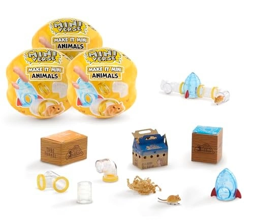 MGAS MINIVERSE Make It Mini Animals - 8+ years 3 pcs