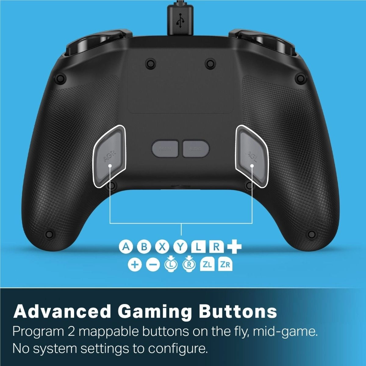 Switch 2 Advantage Wired Controller Mario Time