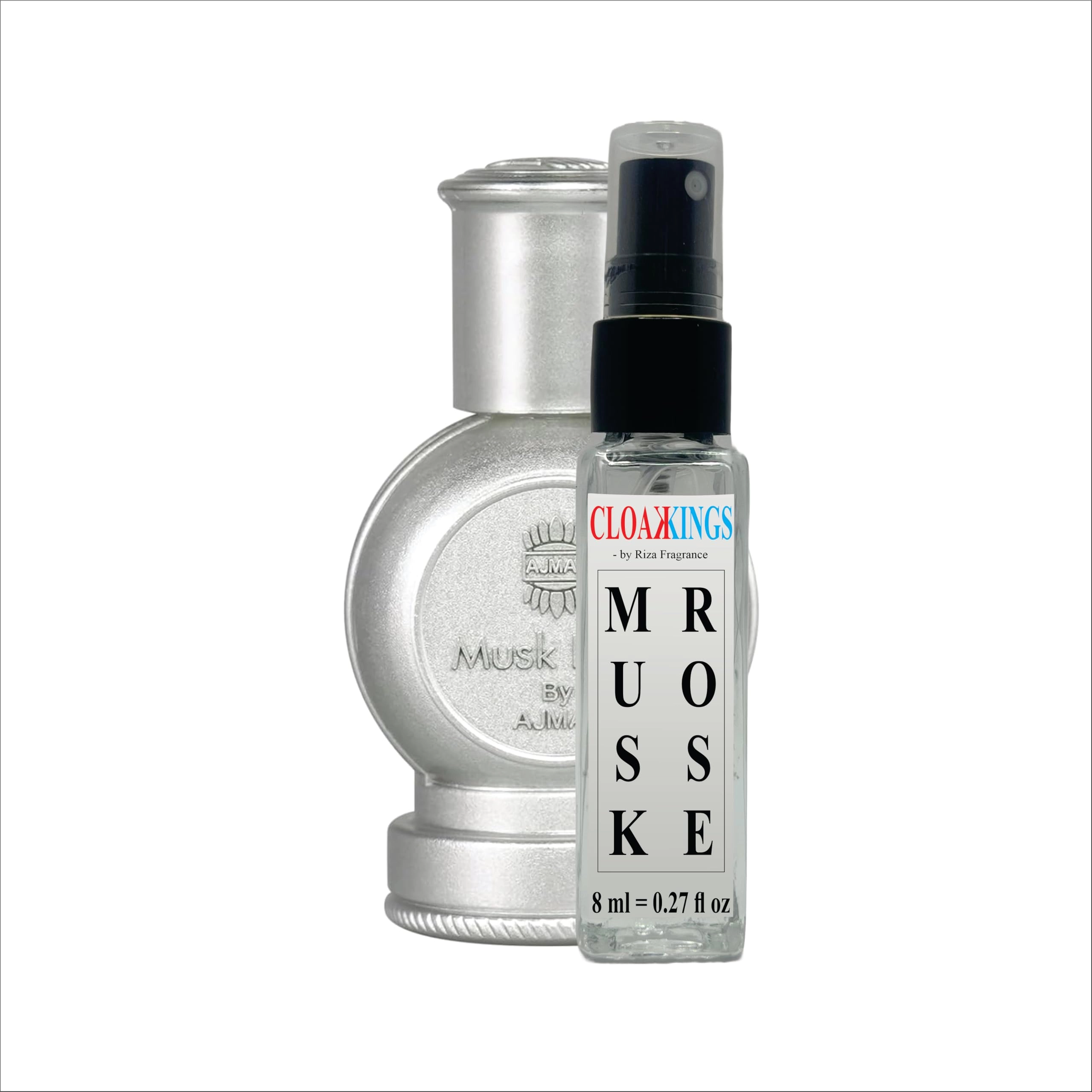 Riza Fragrance, Arif Colony, Aurangabad, Maharashtra. 431001 MUSK ROSE - Eau de Parfum 8 ml