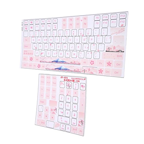 Keyboard Stickers - 2pcs English PVC