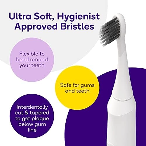 SG-987 - Electric Toothbrush Black Soft Bristle