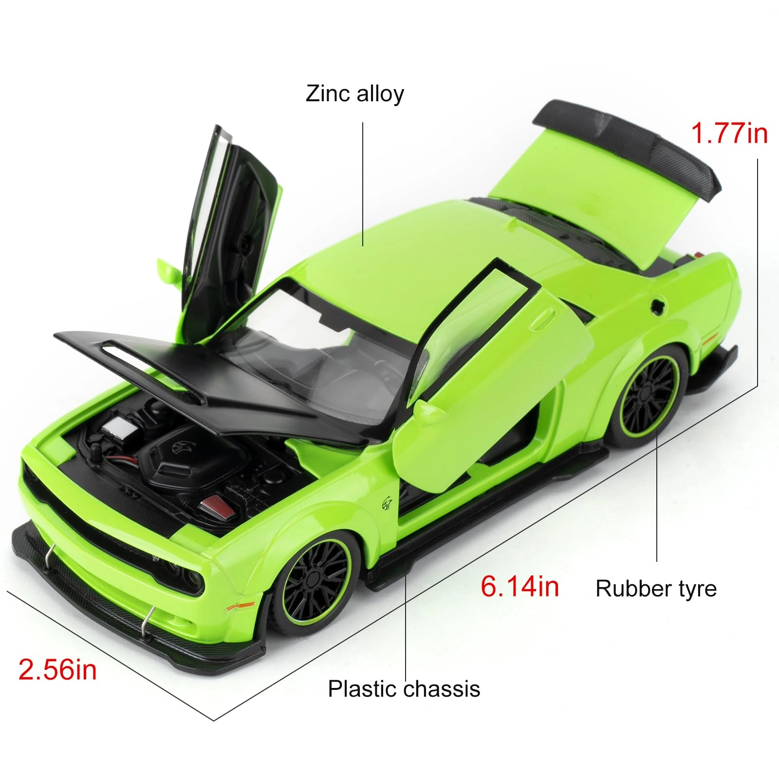 Challenger SRT Hellcat - 1:32 1.0 Count