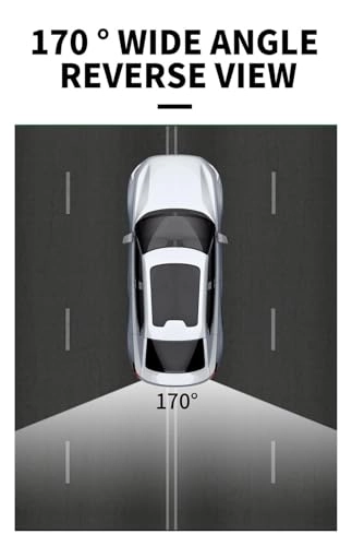 Rear View Camera Fisheye - Night vision Wired 1080P